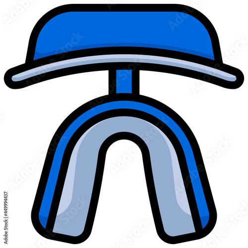 MOUTH GUARD filloutline icon