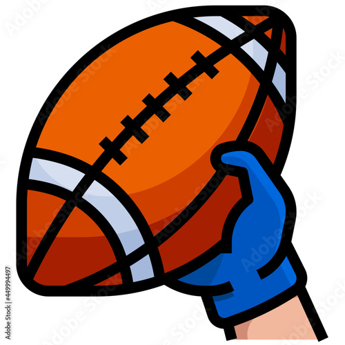 TOUCHDOWN filloutline icon