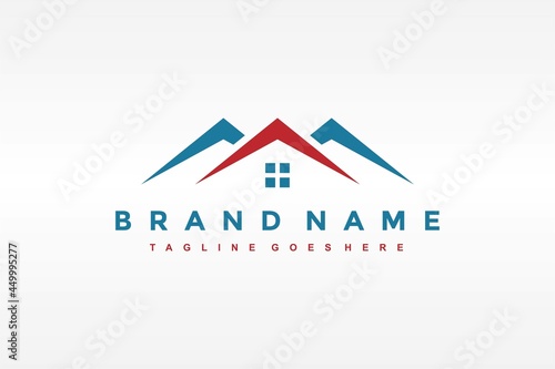 three roofs home logo