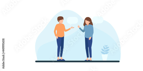 Collection of illustrations with people working in the office, making a presentation, negotiating and discussing business issues, developing ideas. Work from home flat people illustration