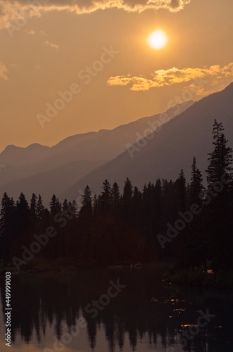 Sunset in Banff National Park