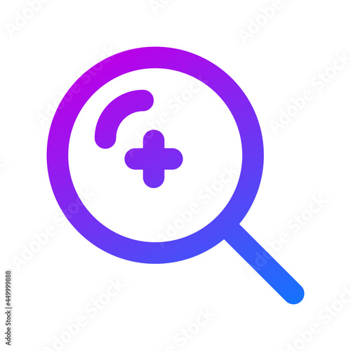 Magnifying glass icon