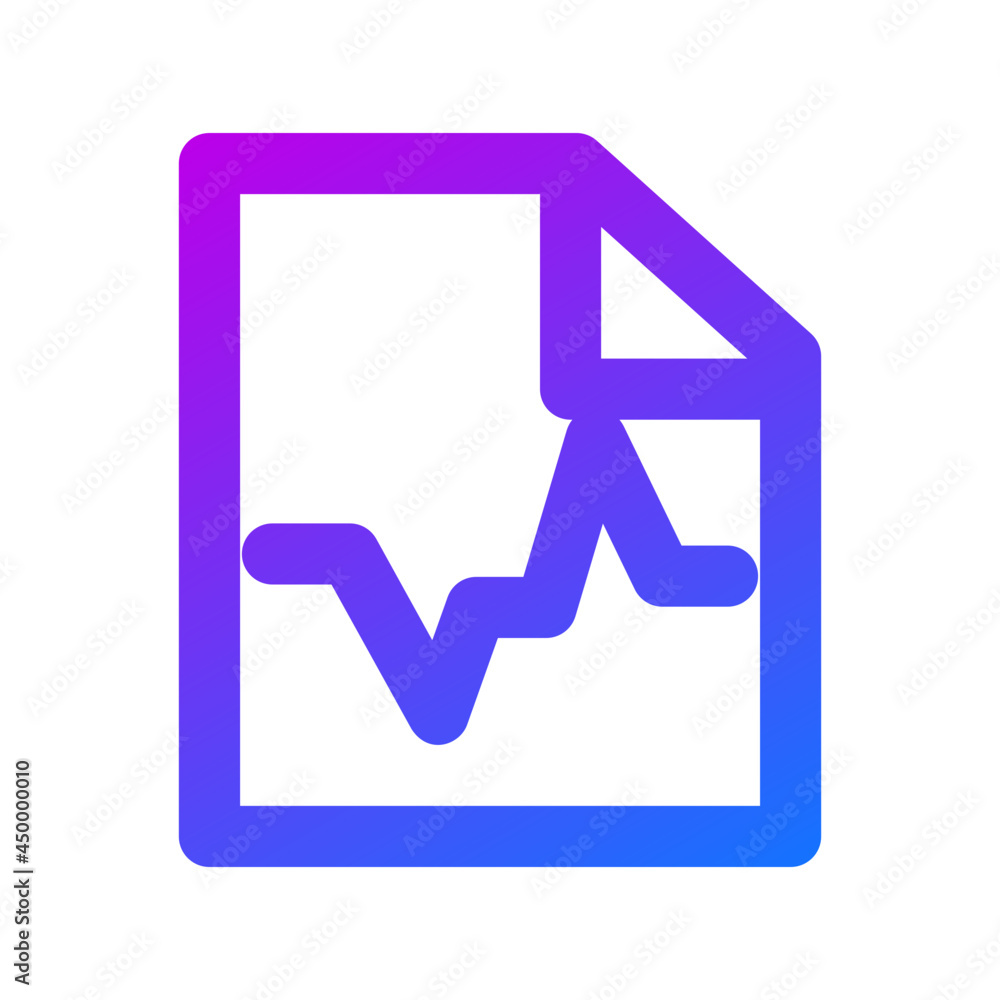 Cardiograph data icon Cardiograph data icon