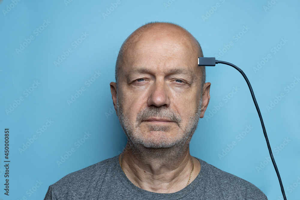 Obraz premium Brain connected