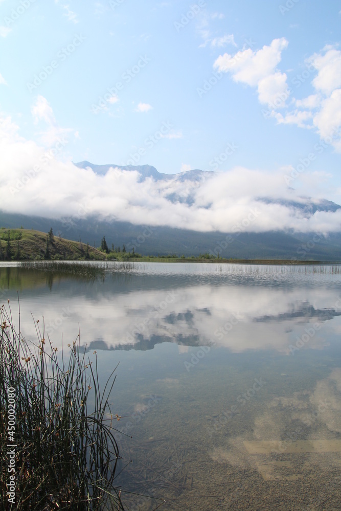 Clouds Over Talbot Lake, Jasper National Park, Alberta