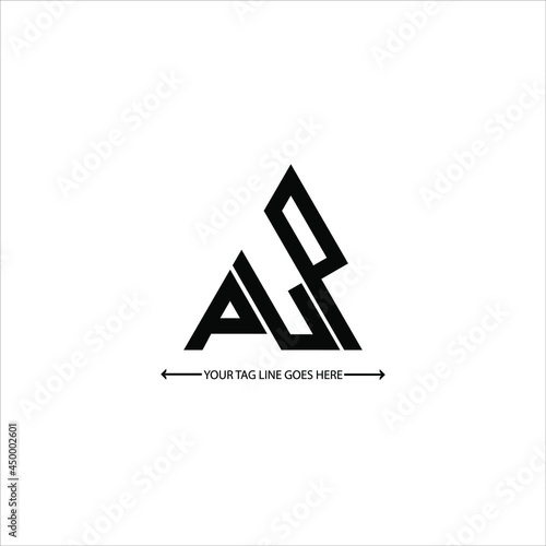 PLP letter logo creative design. PLP unique design
 photo