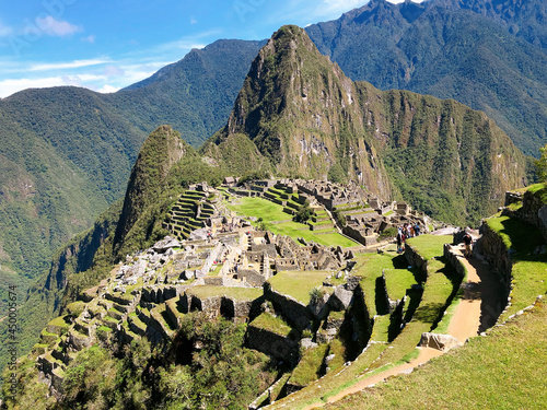 [Peru] Scenery of Machu Picchu and Huayna Picchu Mountain