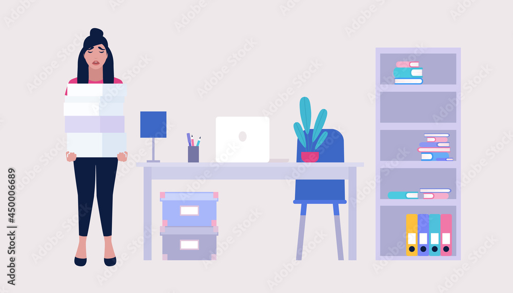 Fototapeta premium Professional burnout concept