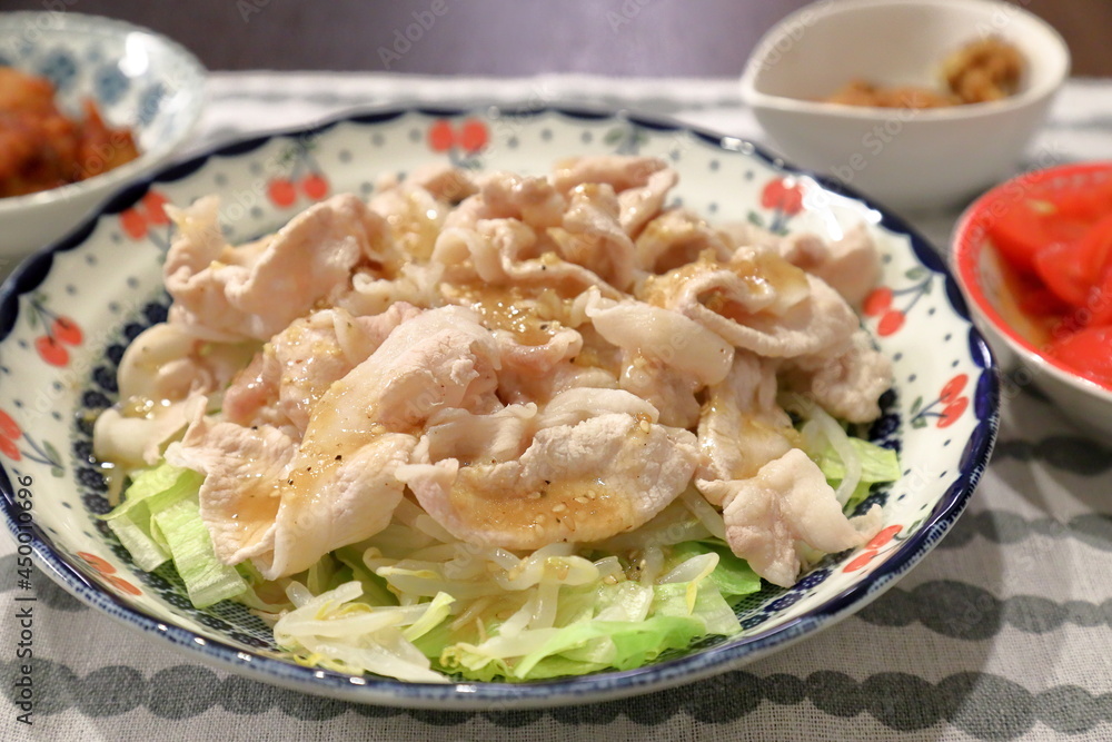 豚しゃぶ 豚しゃぶ