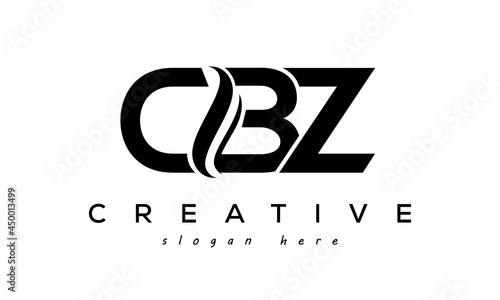 Letter CBZ creative logo design vector	 photo