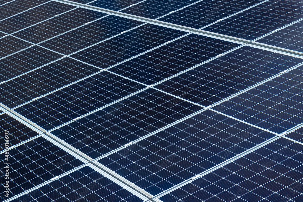 Fragment of Solar panels or photovoltaic PV module. Concept renewable energy background Fragment of Solar panels or photovoltaic PV module. Concept renewable energy background