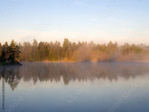 morning on the lake