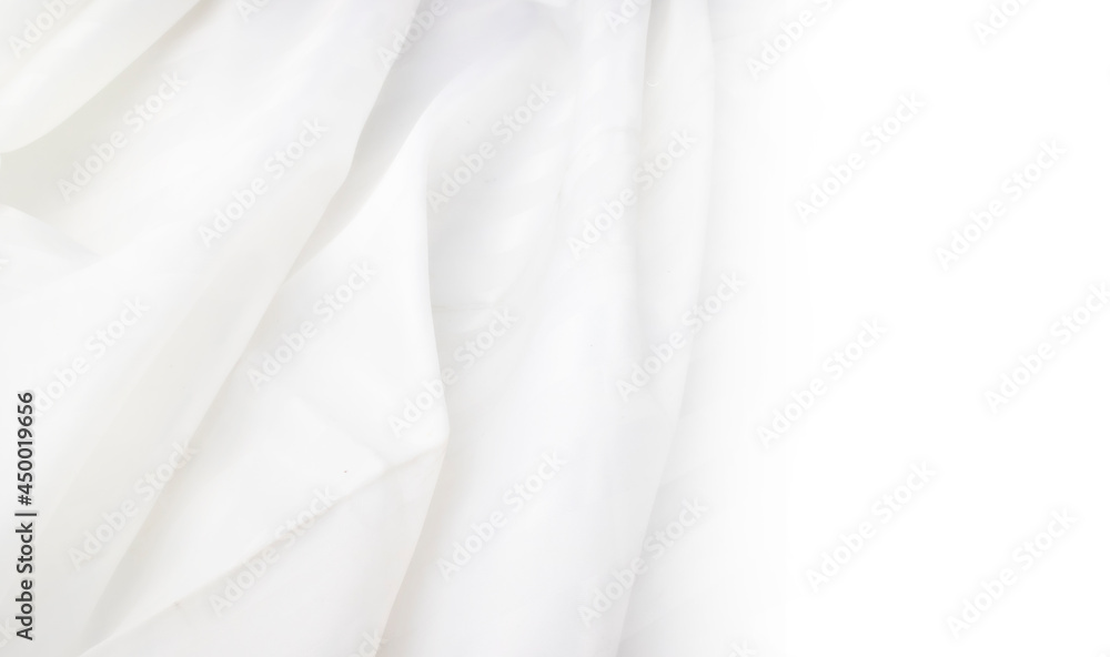 abstract background of white cloth for background use, template,art ,soft wavy fabric, abstract background of white cloth for background use, template,art ,soft wavy fabric,