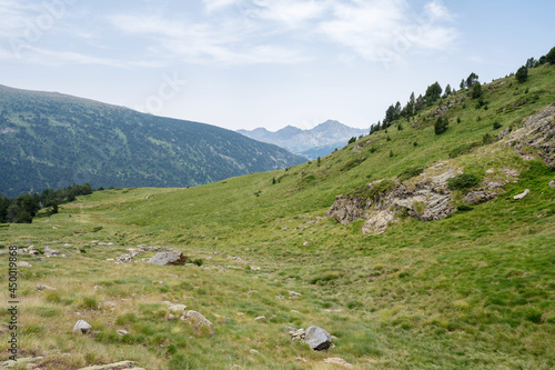 Mountain landscape in Pyrenees