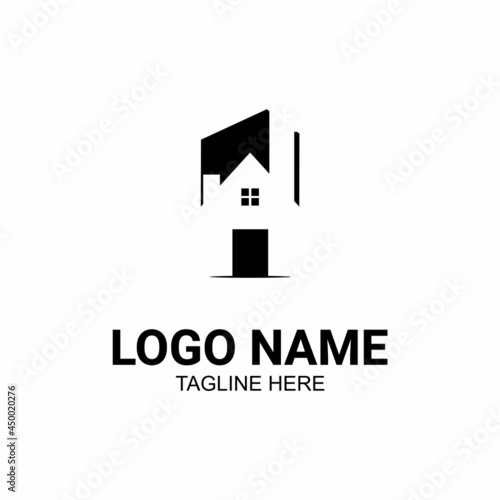 house icon illustration in a book