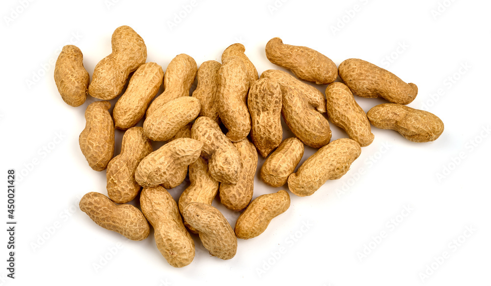 Peanut, isolated on white background. High resolution image. Peanut, isolated on white background. High resolution image.