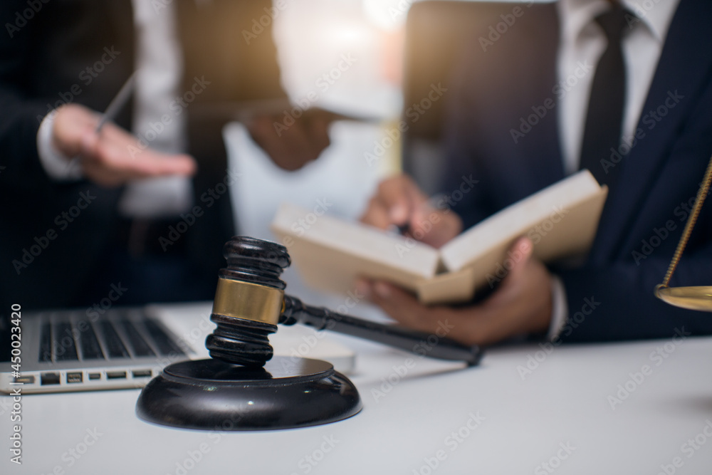 Lawyers having Concepts of Legal services at the law office Lawyers having Concepts of Legal services at the law office