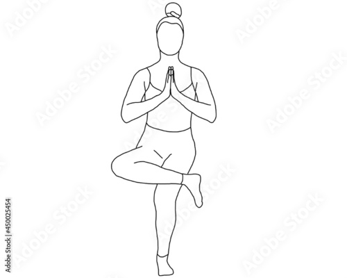 yoga, garudasana preparation, eka pada utkatasana, standing figure four pose, 