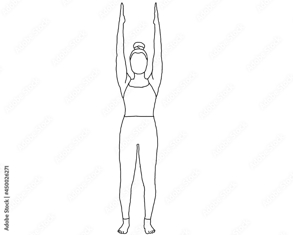 Tadasana (Mountain Pose) To Strengthen Knees & Ankles - Boldsky.com