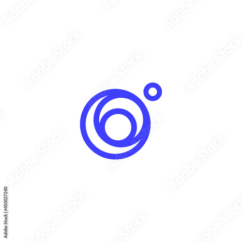 world ocean travel 360 space minimal geometric vector logo design