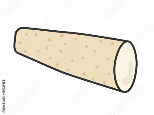 長芋のイラスト