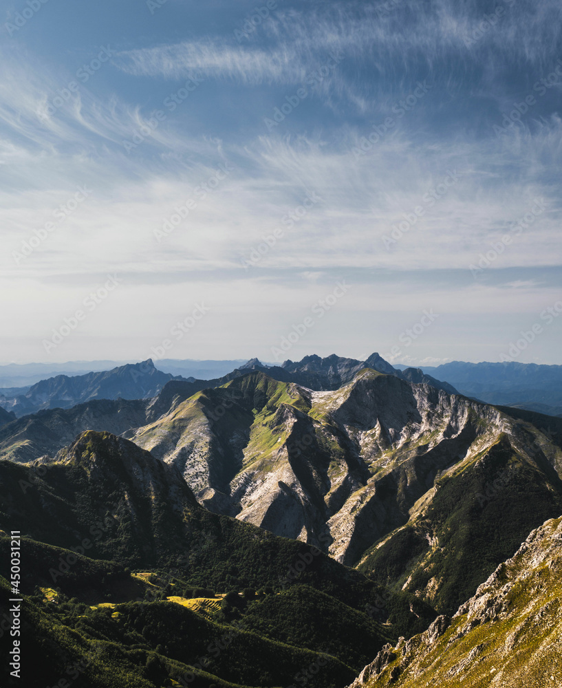 Fototapeta premium Paesaggio di montagna