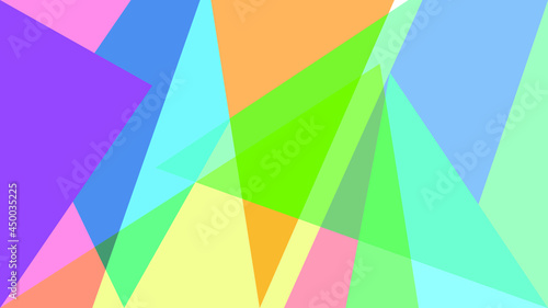 ABSTRACT GEOMETRIC BACKGROUND FLAT COLOR DESIGN VECTOR TEMPLATE FOR WALLPAPER COVER DESIGN 