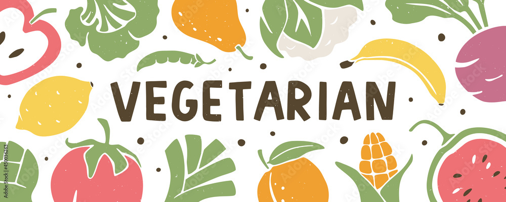 Fruit and vegetable background and Fruit and vegetable background and