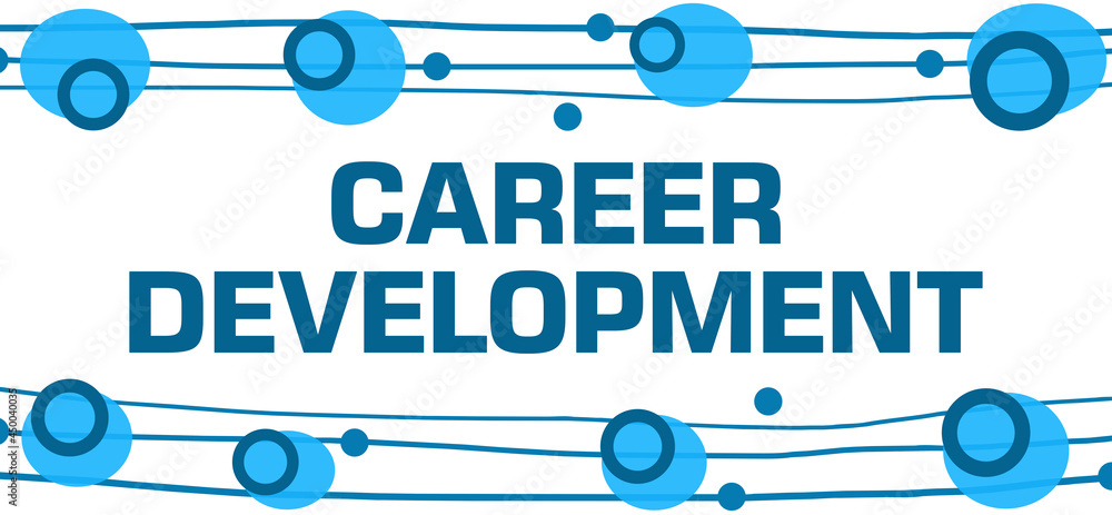 Career Development Blue Lines Borders Top Bottom Career Development Blue Lines Borders Top Bottom