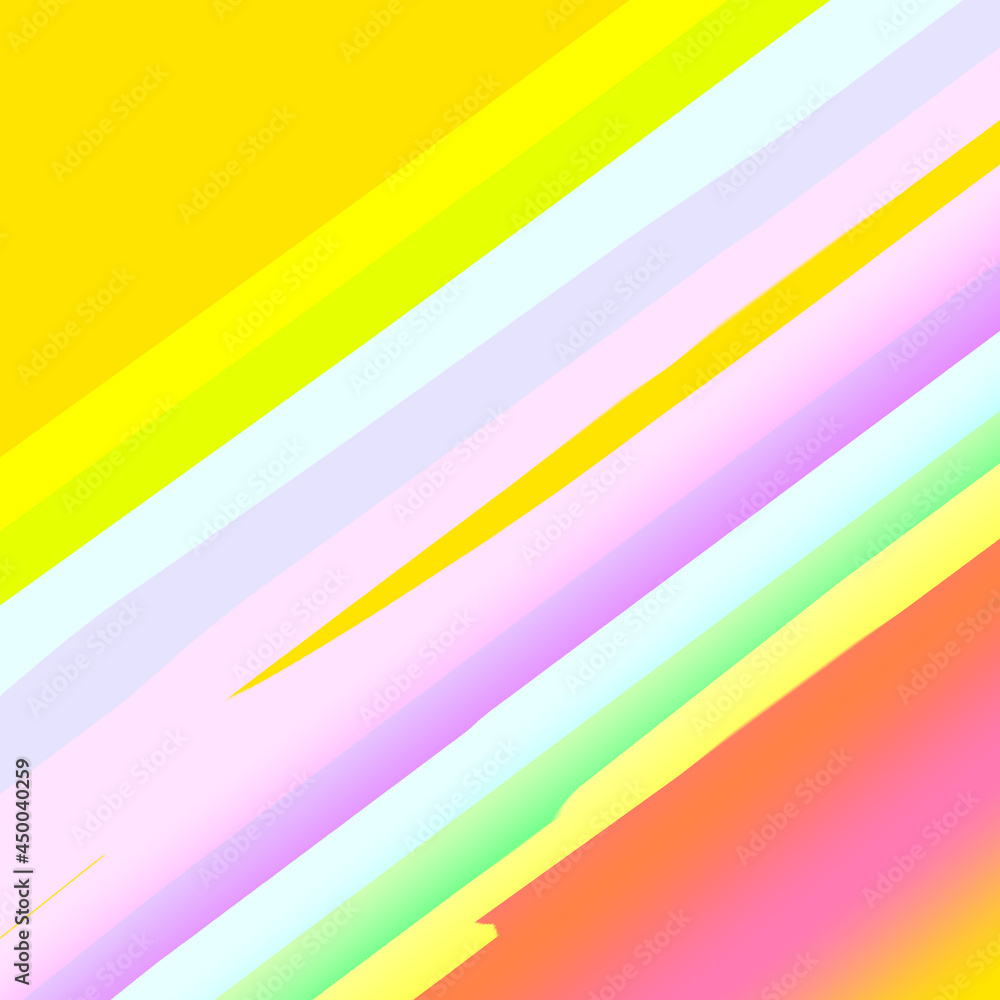 Obraz premium YELLOW PINK ABSTRACT