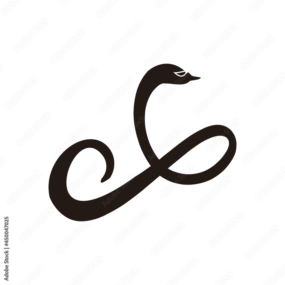 Basic RGB snake black or swan Basic RGB snake black or swan