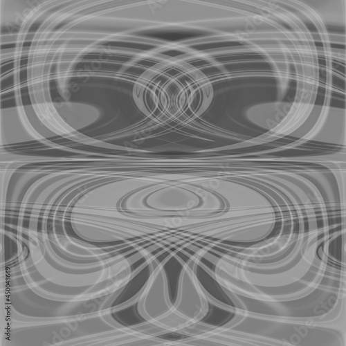 A unique abstract illustration. Original wallpapers. A screensaver mobile devices. A beautiful image will decorate design projects and ideas. A unique combination of lines, waves of curves, textures.