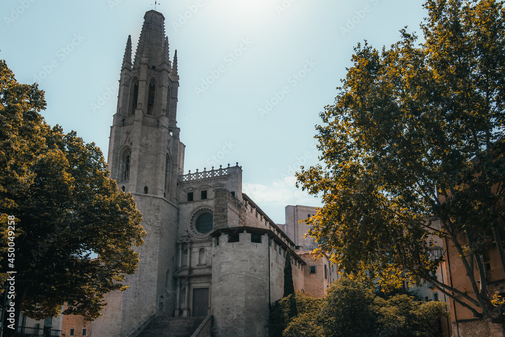 Fototapeta premium A Church in Girona, Spain