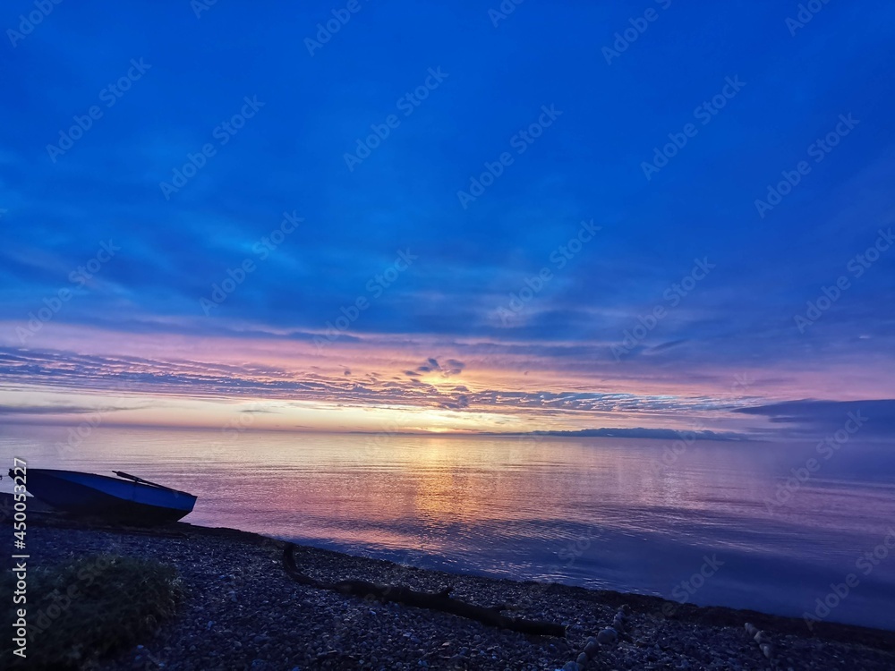 Obraz premium sunset on the beach