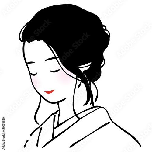 kimono woman