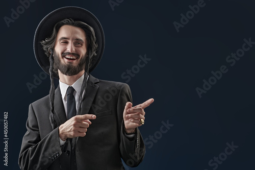 emotional cheerful jew photo
