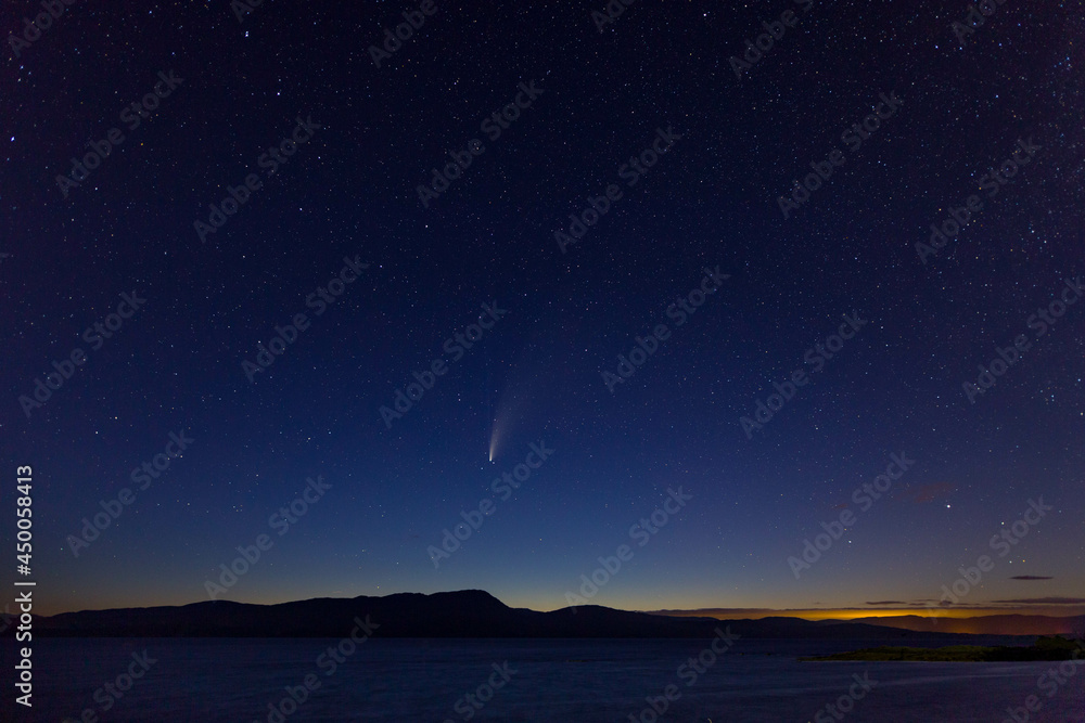 Comet Neowise over Bantry Bay Co Cork Comet Neowise over Bantry Bay Co Cork