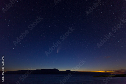 Comet Neowise over Bantry Bay Co Cork