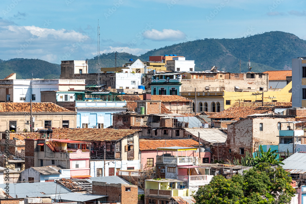 Santiago de Cuba skyline, Cuba Santiago de Cuba skyline, Cuba