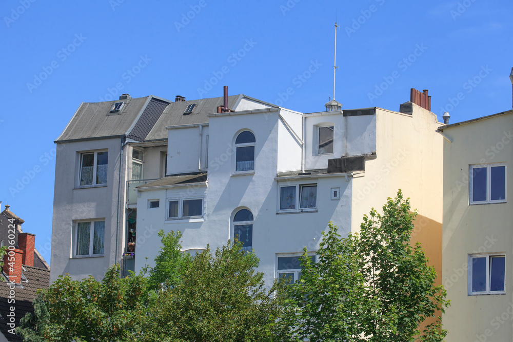 Altbauten, Wohngebäude, Bremerhaven, Deutschland