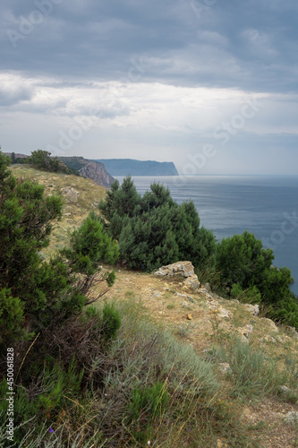 view of the coast of the sea