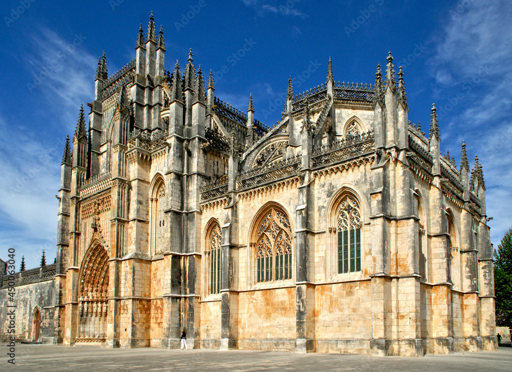 Batalha Monastery one of the greatest examples of the gothic style in Portugal