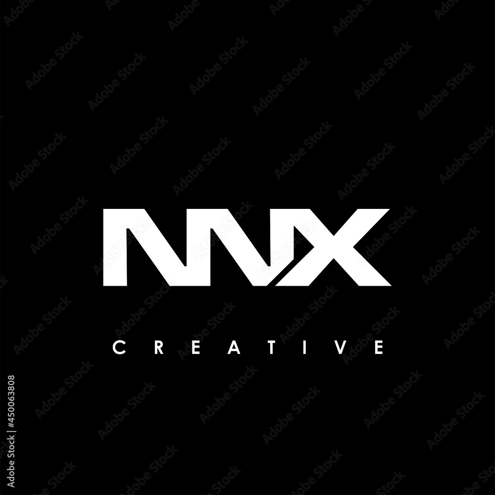 NNX Letter Initial Logo Design Template Vector Illustration
