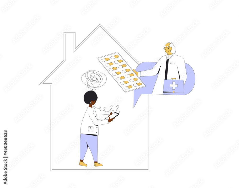 Online psychologists consultation. Telemedicine. Doctor distant advise. Mental specialist talk to his client by internet. Healthcare services. Online psychologists consultation. Telemedicine. Doctor distant advise. Mental specialist talk to his client by internet. Healthcare services.