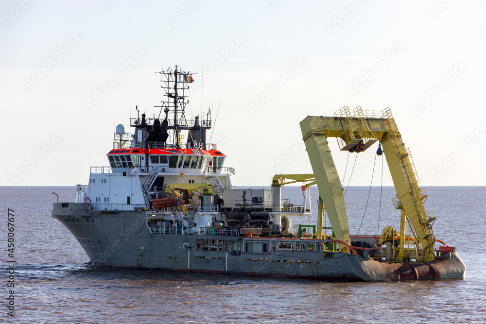 Fototapeta premium Offshore rescue tug