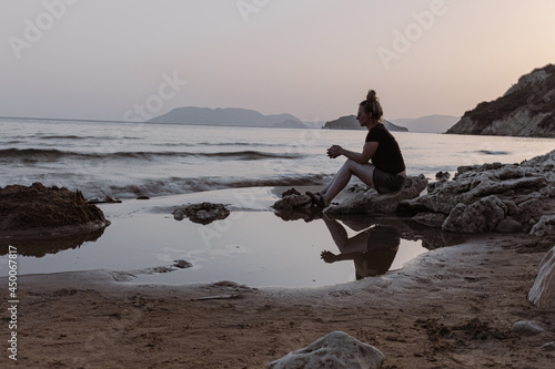 Romantische Stimmung am Strand photo