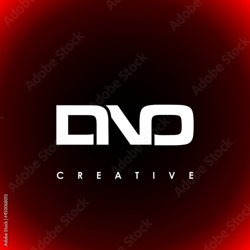 DNO Letter Initial Logo Design Template Vector Illustration