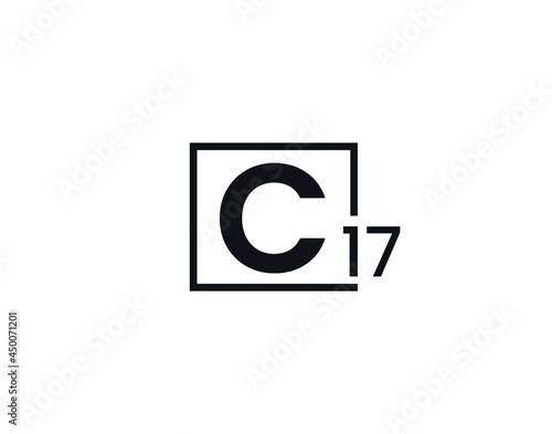 C17, 17C Initial letter logo