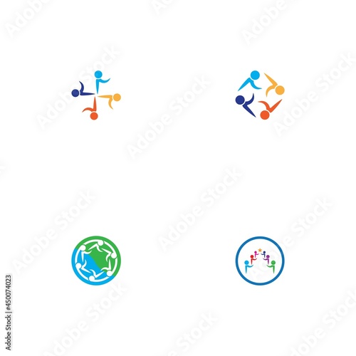 Community, network and social icon