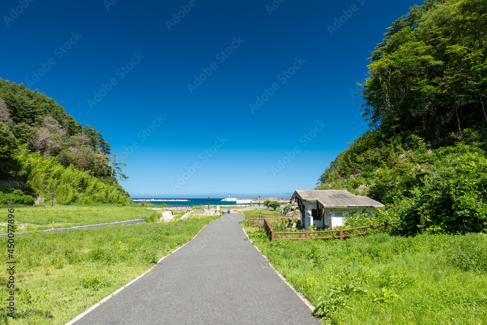 震災メモリアルパーク　中の浜　岩手県宮古市